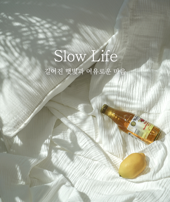 Slow Life 길어진 햇빛과 여유로운 마음