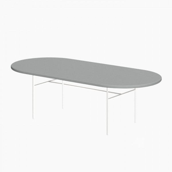 Slim Leg Table _Grey